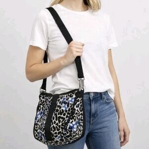 RARE Retired LeSportsac Animal Dots Crossbody Bag Ripstop Nylon